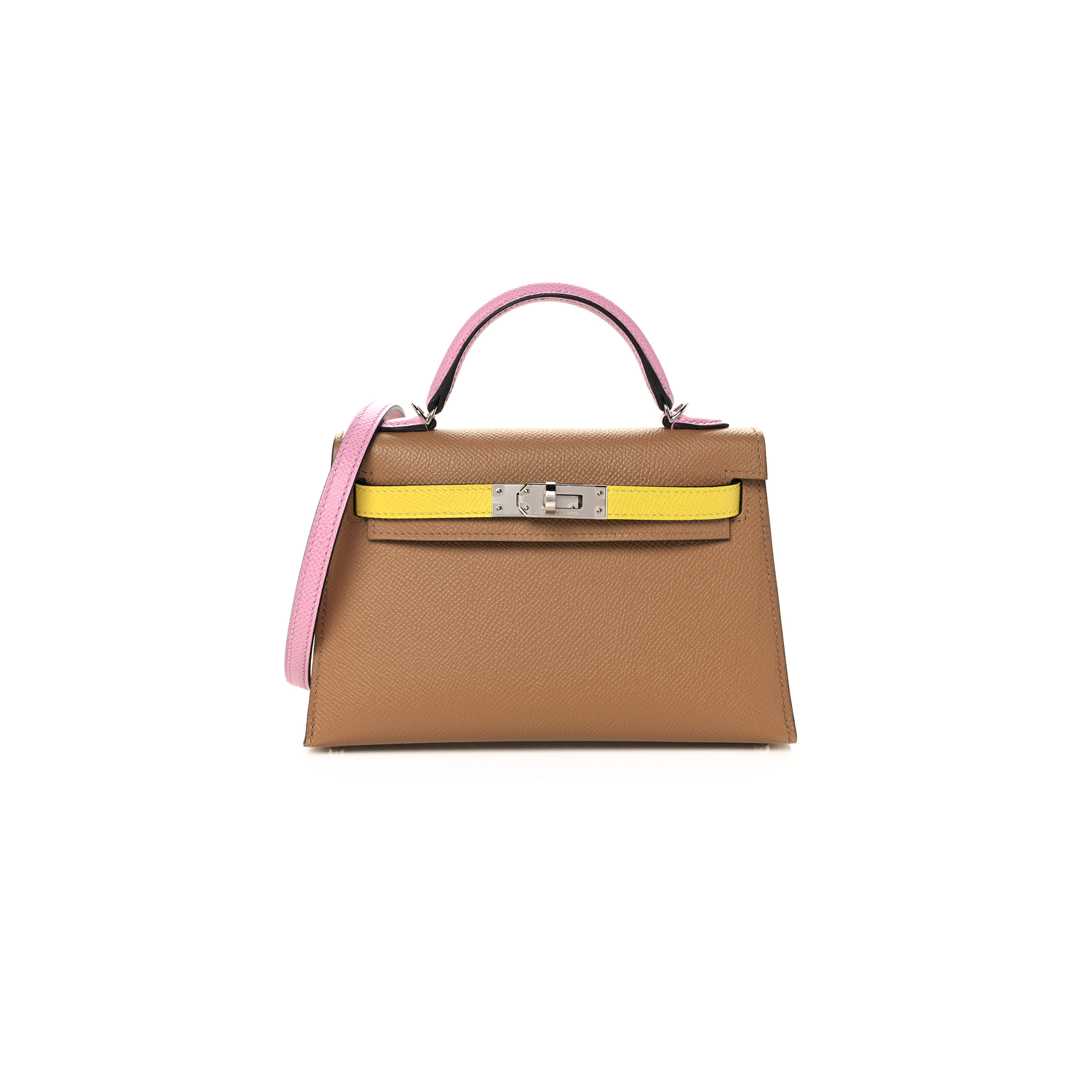 H**mes epsom mini kelly ii three color combinations (19*12*5.5cm)